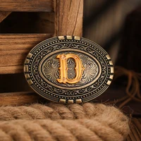 A Western-style Belt Buckle Metal Belt Buckle for Men and Women, with a Unique, Retro and Novel Belt Buckle 4