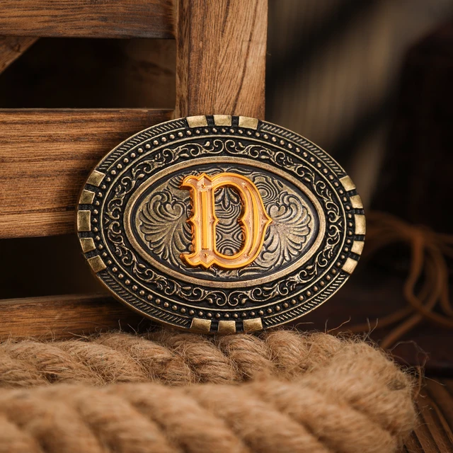 A Western-style Belt Buckle Metal Belt Buckle for Men and Women, with a Unique, Retro and Novel Belt Buckle 4