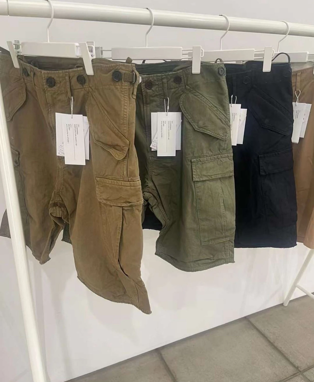 

2025 VISVIM kofu Eiger Sanction Shorts Hbt Tooling Shorts Casual Pants