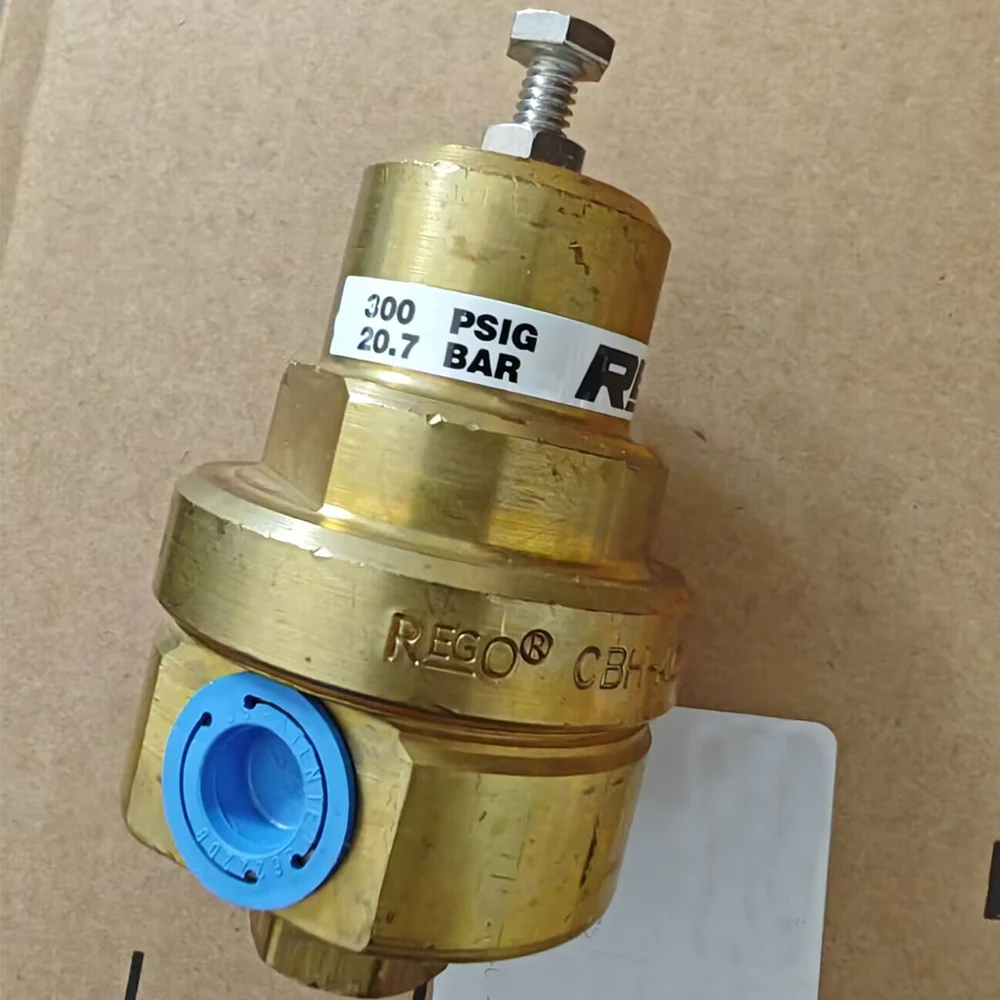 CBH300 Brass Gas Cryogenic Dewar Bottle Combination Pressure Builder Regulator Economizer Booster Valves 1/4in