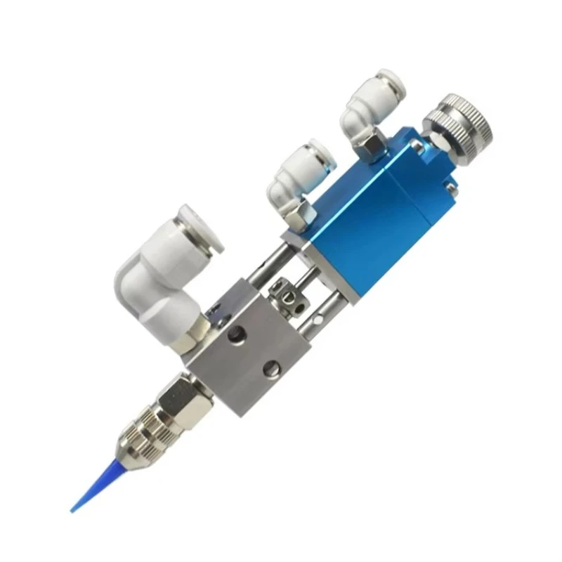 21A High Quality Stainless Steel Single Liquid Pneumatic Precision Glue Dispenser Nozzle Suck Back Glue Dispensing Valve