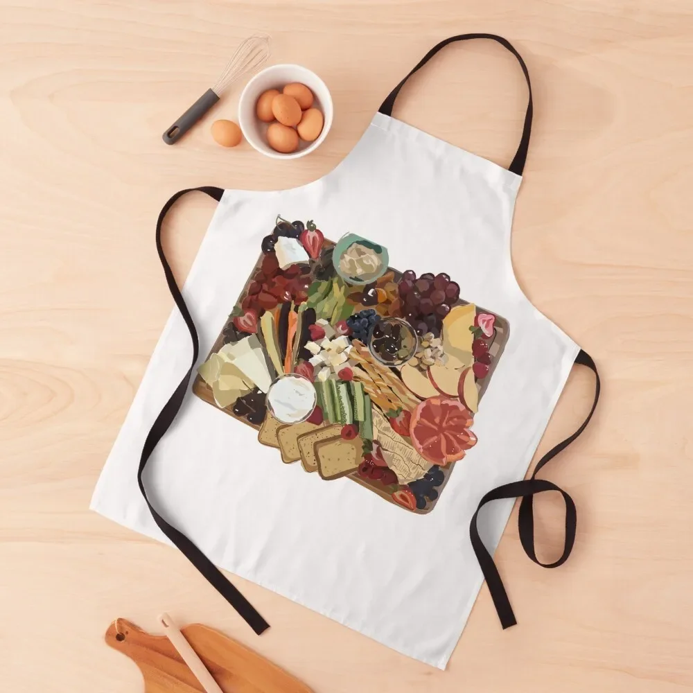 

Charcuteire Board Apron Ladies Kitchen Things Apron