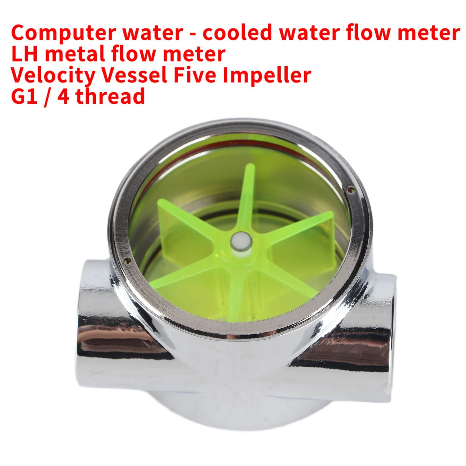 

G1/4" Standard Female to Female Thread Computer Water Cooling Indicator Computer Cooling Indicator