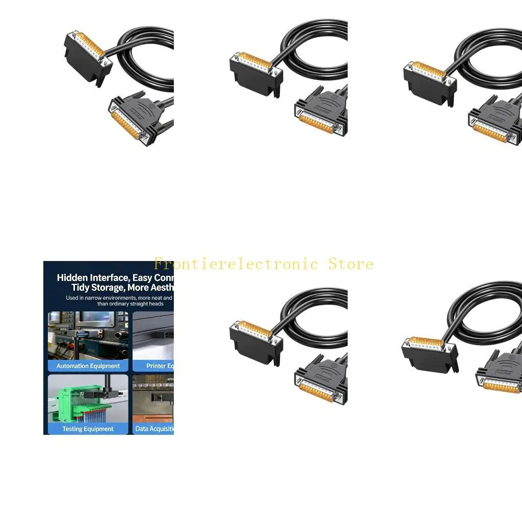 G8DB DB25 Extension Cable 25Pin Male to Male Connectors Printer Wire Transmission