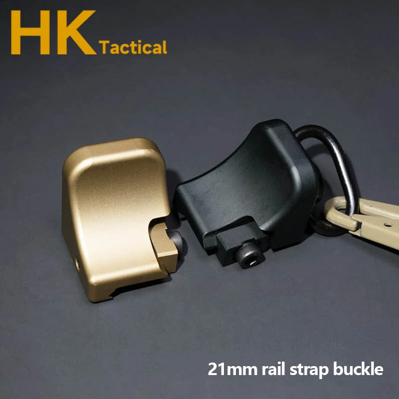 Tactical Rifle Strap Strap CNC AR15 QD Thumb Sling Attachment Mount 20mm Picatinny Rail Hunting Accessories Attachment Adapter