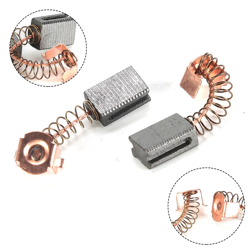 Carbon Brushes For Mini Drill Electric Grinder Electric Motors Rotary Tool 13 X 8 X 5mm Replacement Spare Parts Outdoor Tools