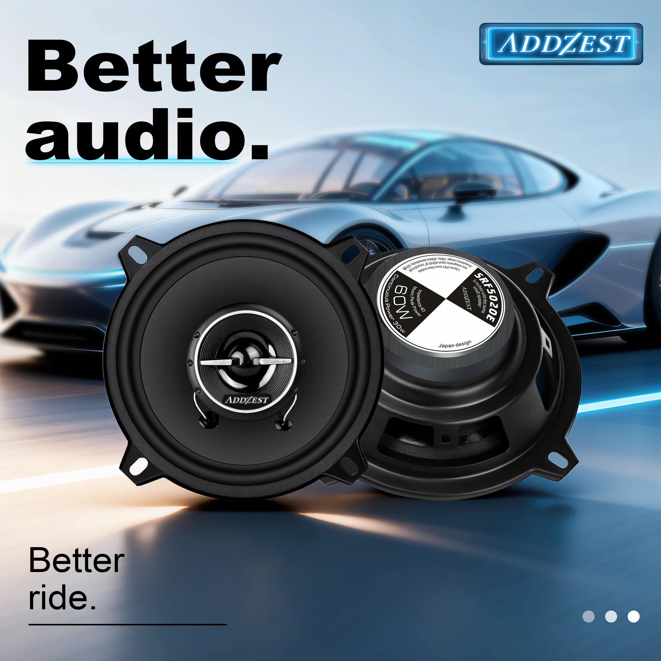 

2 шт., 5-дюймовые автомобильные коаксиальные динамики с максимальной мощностью 60 Вт, гибридный твитер PEI, автомобильные дверные динамики, отличная замена на складе