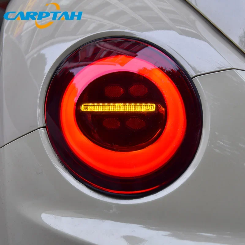 Car LED Taillight Tail Light For Volkswagen Beetle Coupe 2006-2012 LED Rear Running Light+ Brake Lamp+ Dynamic Turn Signal