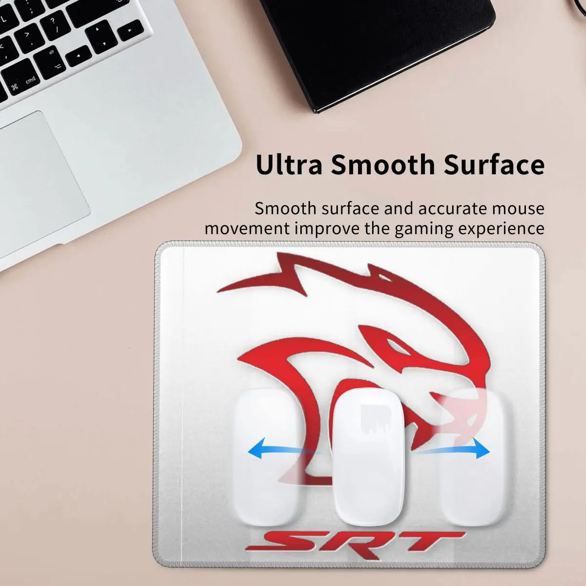 

Dodge Hellcat Srt Logo Mouse Pad Computer Keyboard Mouse Mat Gamer PC Laptop Desk Mat Office Accessories Table Mats