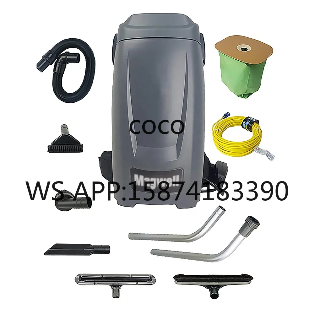 High Power BP60 Backpack Vacuum Cleaner Portable Commercial Carpet Washing Vacuum