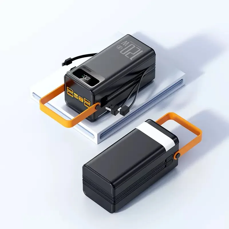 

120W Super Fast Power Bank 200000mAh Large Capacity Outdoor Mobile Power Supply Supports 7 Devices to Charge At The Same Time