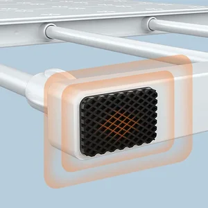 Divisor expandible White Punta sin perforación de capas retráctiles para almacenamiento de vestuario Divisores de dormitorio de cocina y estante de baño 8 Mejor divisor de cama de ventas - №2