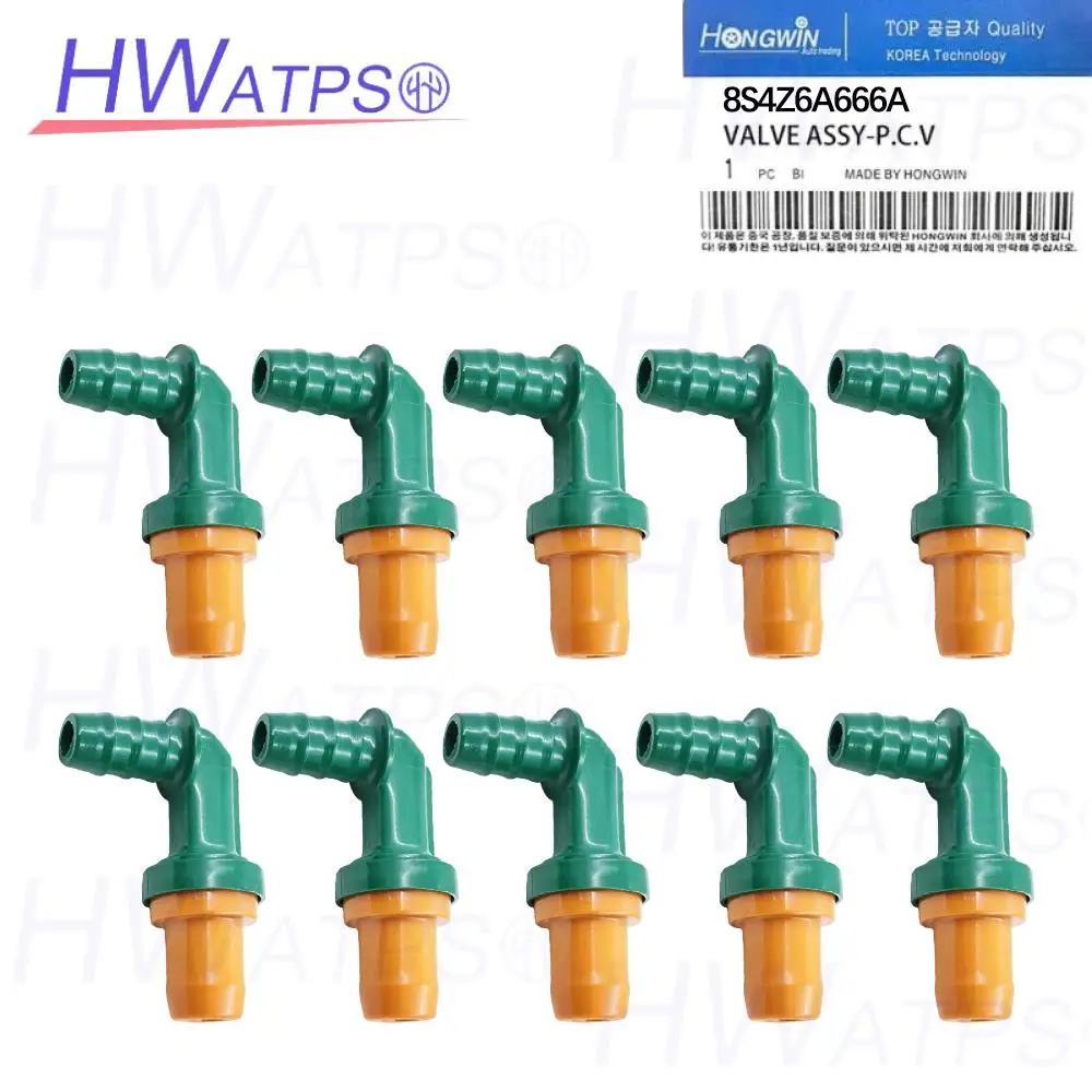 

10PCS New PCV Valve 6P1340 PCV589 8S4Z6A666A For Ford Fusion Transit Connect Escape Mercury Mariner Mazda Tribute LFP713890