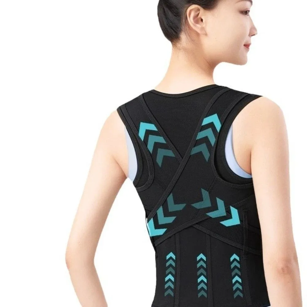 Pain Relief Back Posture Corrector Full Back Support Breathable Posture Support Brace Muscle Memory Support