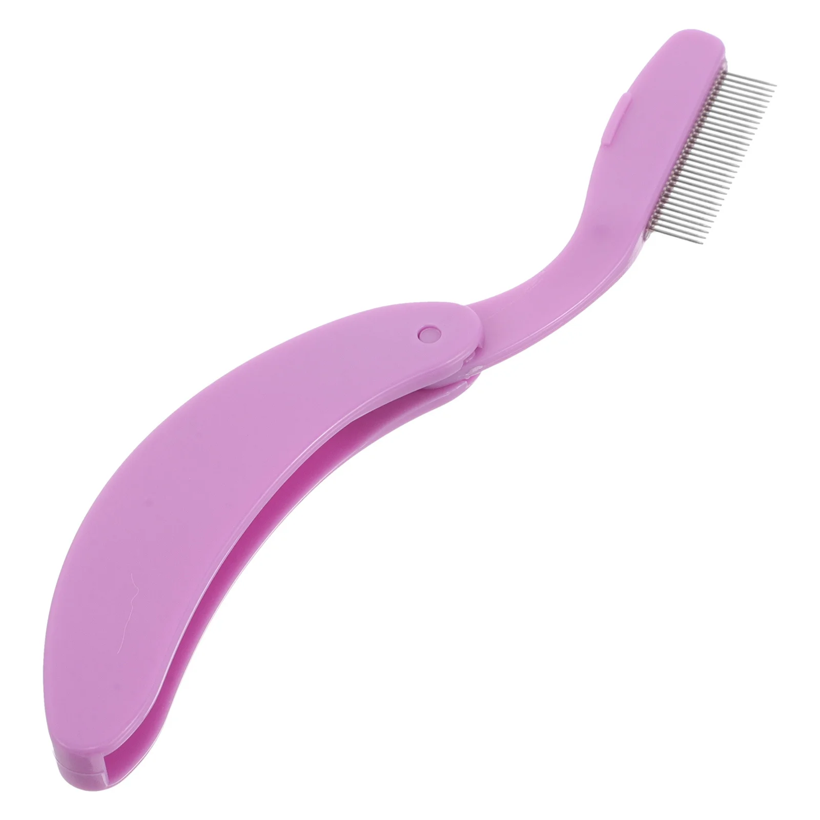 

Folding Eyelash Comb Metal Lash Separator Portable Eyebrow Brush Grooming Tool Beauty Eye Brow Brush Folding Comb
