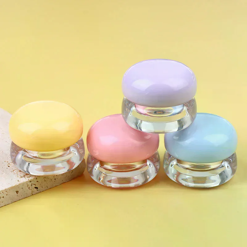5g Mini Cosmetic Empty Jar Pots Makeup Skincare Container Face Cream Box Lip Balm Box Refillable Lips Glaze Container Travel