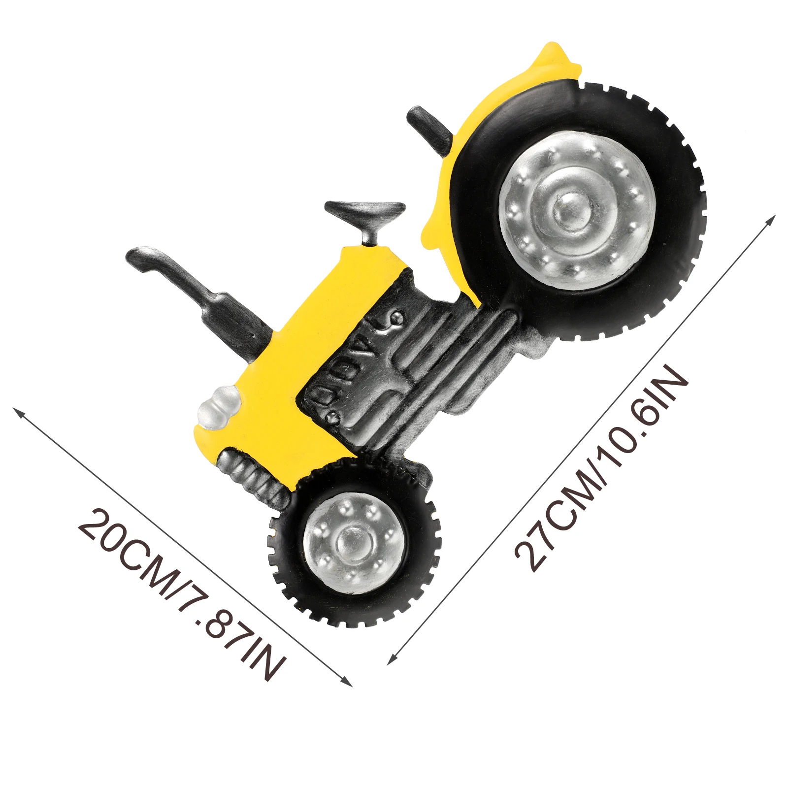 

3D Metal Decor Hanging Iron Art Craft Home Garden Office Decoration Pendants Outdoor Art Adornments Tractor Sign Plaque For