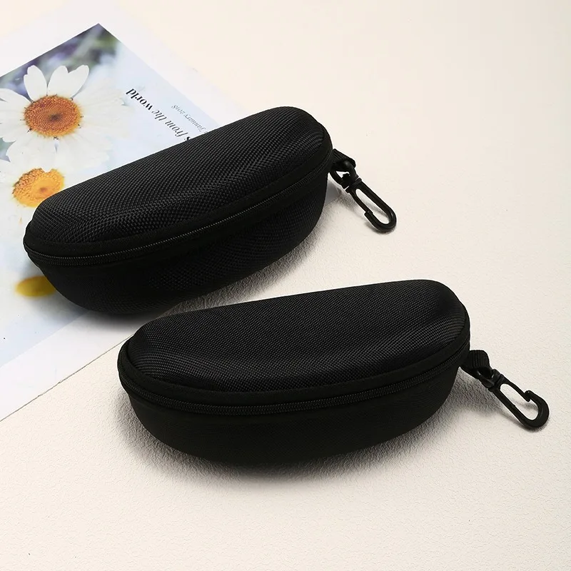 1/2/3Pcs Portable EVA Sunglasses Case Zipper Hard Shell Glasses
