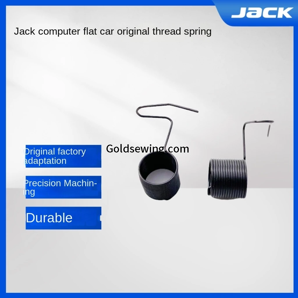 100PCS Original Jumper Spring Yarn Trapper Pick Black Spring Thread Gripper Spring for Jack Bruce Computer Lockstitch Industrial