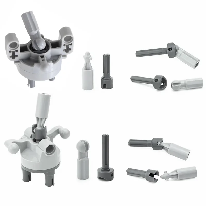 MOC Suspension Drive Steering Transfer Shaft Joint Axle Steering Ball Technical Building Blocks Parts 52731 92906 32494 Bricks
