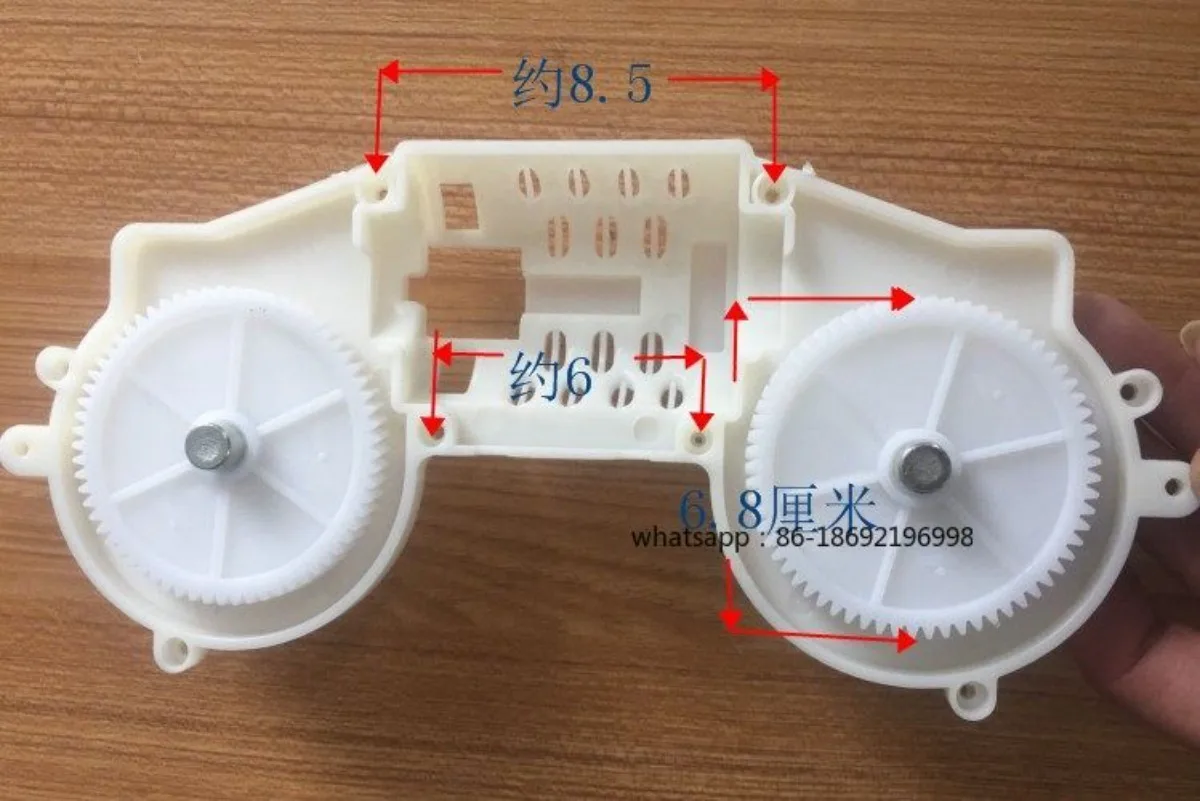 Massage Pillow Accessories Massager Turbo Box, Massage Chair Elderly Massage Gearbox, Plastic Shell