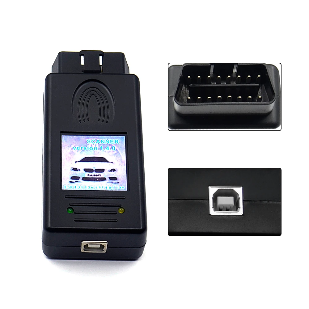 أداة ماسح ضوئي تشخيصي تلقائي لسيارة BMW ، قارئ شفرة ، BMW 1.4 USB ، 1.4.0 ، OBD2 ، 2023 ، جديد