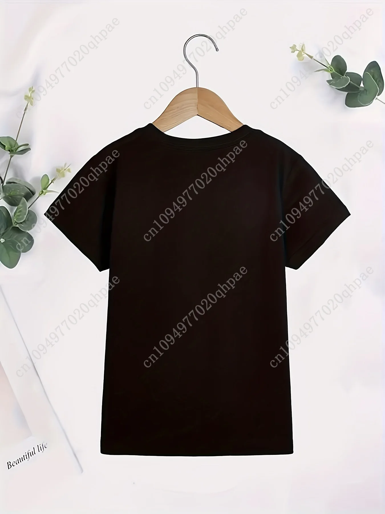 تي شيرت INS Girls YEET مطبوع عليه حروف برقبة دائرية وأكمام قصيرة ملابس صيفية غير رسمية للأطفال ملابس أطفال ملابس بناتي