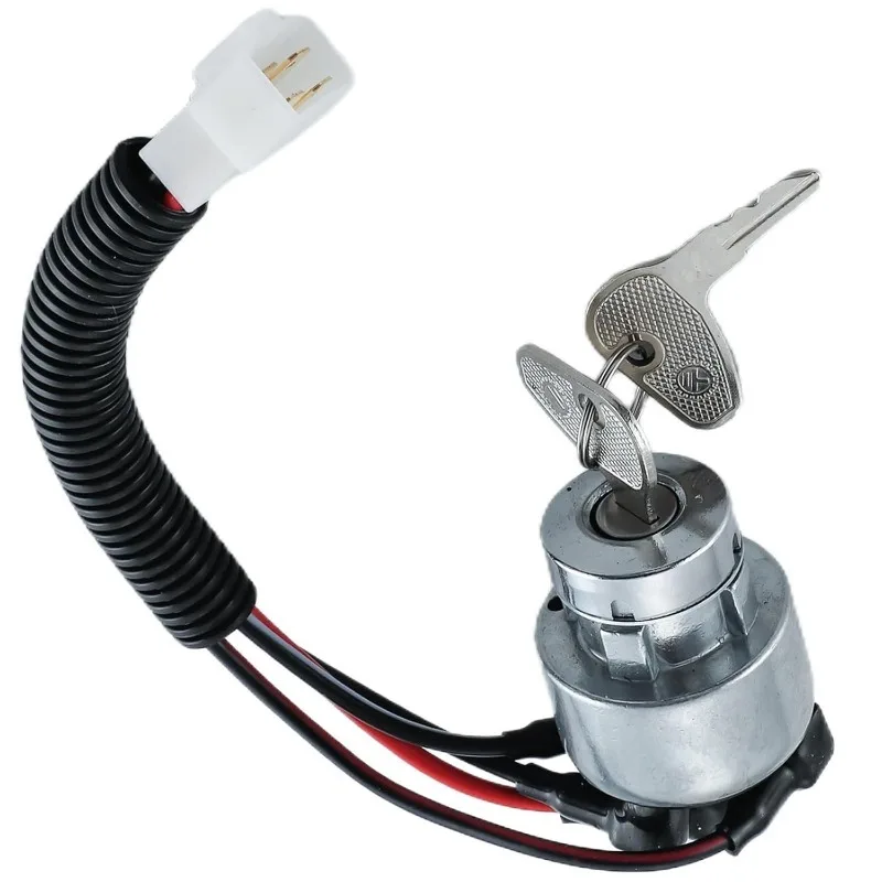 MUGURO TC020-31820 Ignition Switch with Key for Kubota L2050 L2250 L2350 L2500 L2501 L2550 L2600 L2800 L3000 L2850 L3200 L3400 L