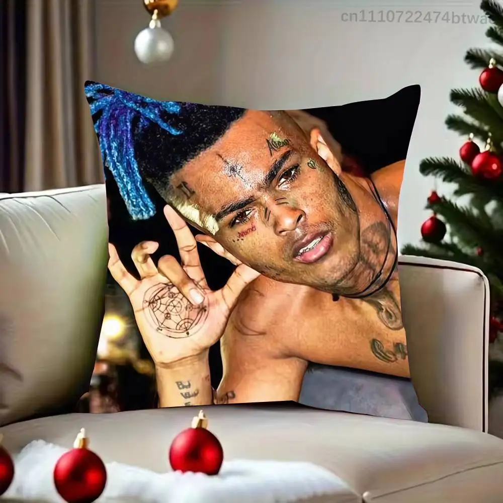 X-XxxtentacionS Pillow Case For Sofa Bedroom Living Room Plush Cushion Cover Decorations and Protector