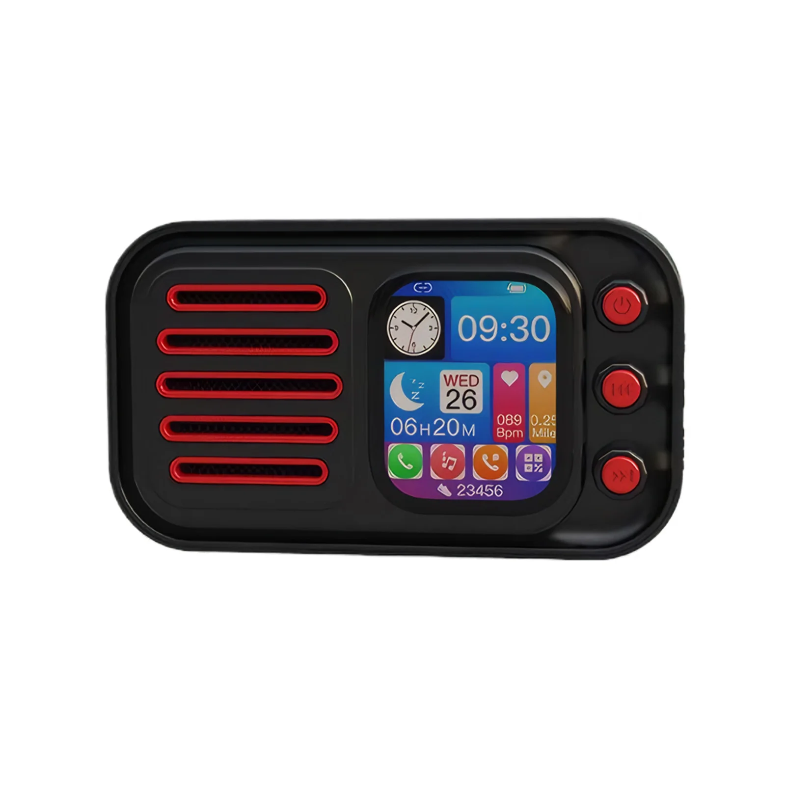 

o Enjoyment Bluetooth Speaker With Customizable On/Off Function Information Push Speakers