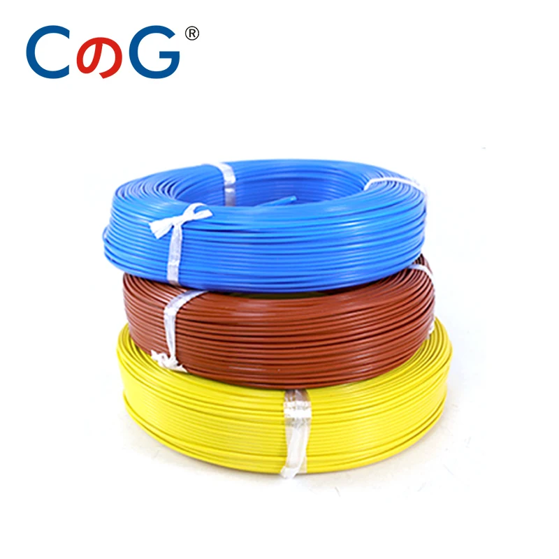 CG K/T/J Type 2*0.3/2*0.5mm 2 core PTFE Insulator Shielded Thermocouple Wire High Temperature Measuring Line Compensation Cable