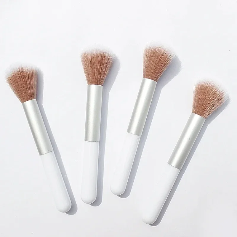 1Pc White Soft Makeup Brushes Powder Foundation Blush Make Up Brushes Makeup Brush Professionaly Make-up Tools Wholesale