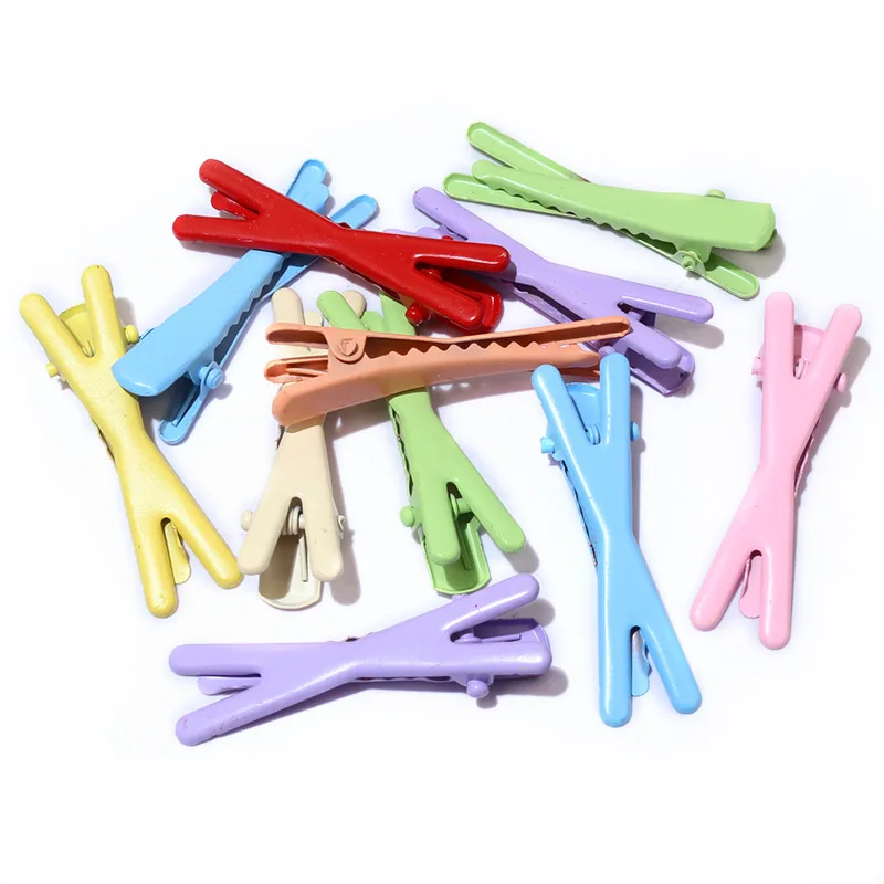 20 Stück/Set Metall-Haarspangen-Basis für Frauen und Mädchen, Bunte Geometrische Haarnadeln, Ornamente, Haarspangen für DIY Handgemachte Kopfbedeckungs-Accessoires – Detail 3