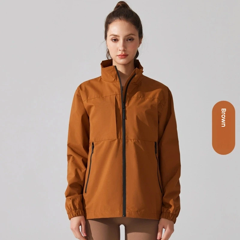 Women's windbreaker Coat Unisex Lightweight 3-Proof Hiking Sun Protection Jacket Running Sport Trench coat for woman large sizes