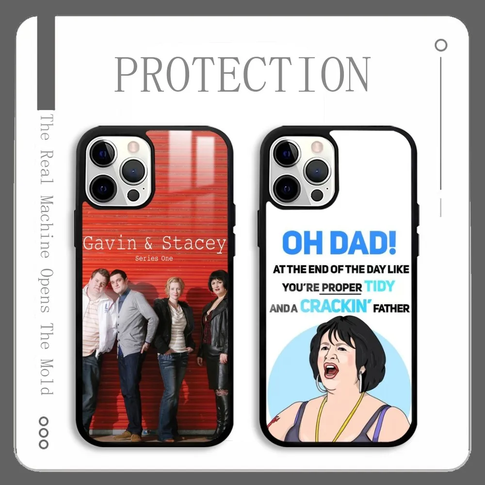 

TV Play G-Gavin S-Stacey End Phone Case For IPhone 16 15 14 13 12 11 Pro Xs Max Mini Plus Celulares Hard Funda
