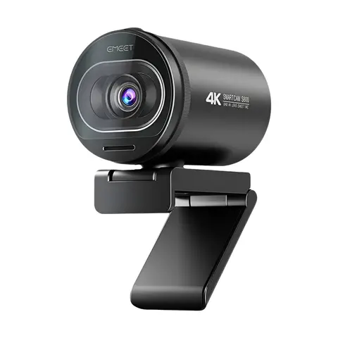 Webcam 4K Streaming Web Camera 1080P 60FPS USB Camera EMEET S600 Autofocus Living Stream Camera With Mics for Tiktok/YouTube