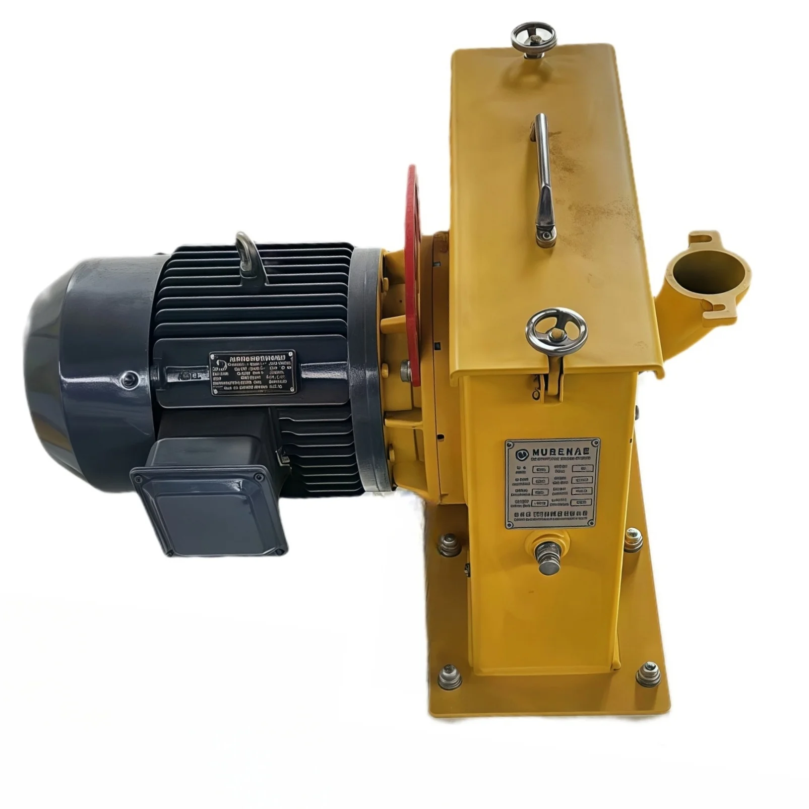 Wheeled shot blasting machines/blasting turbines used in shot blasting machines