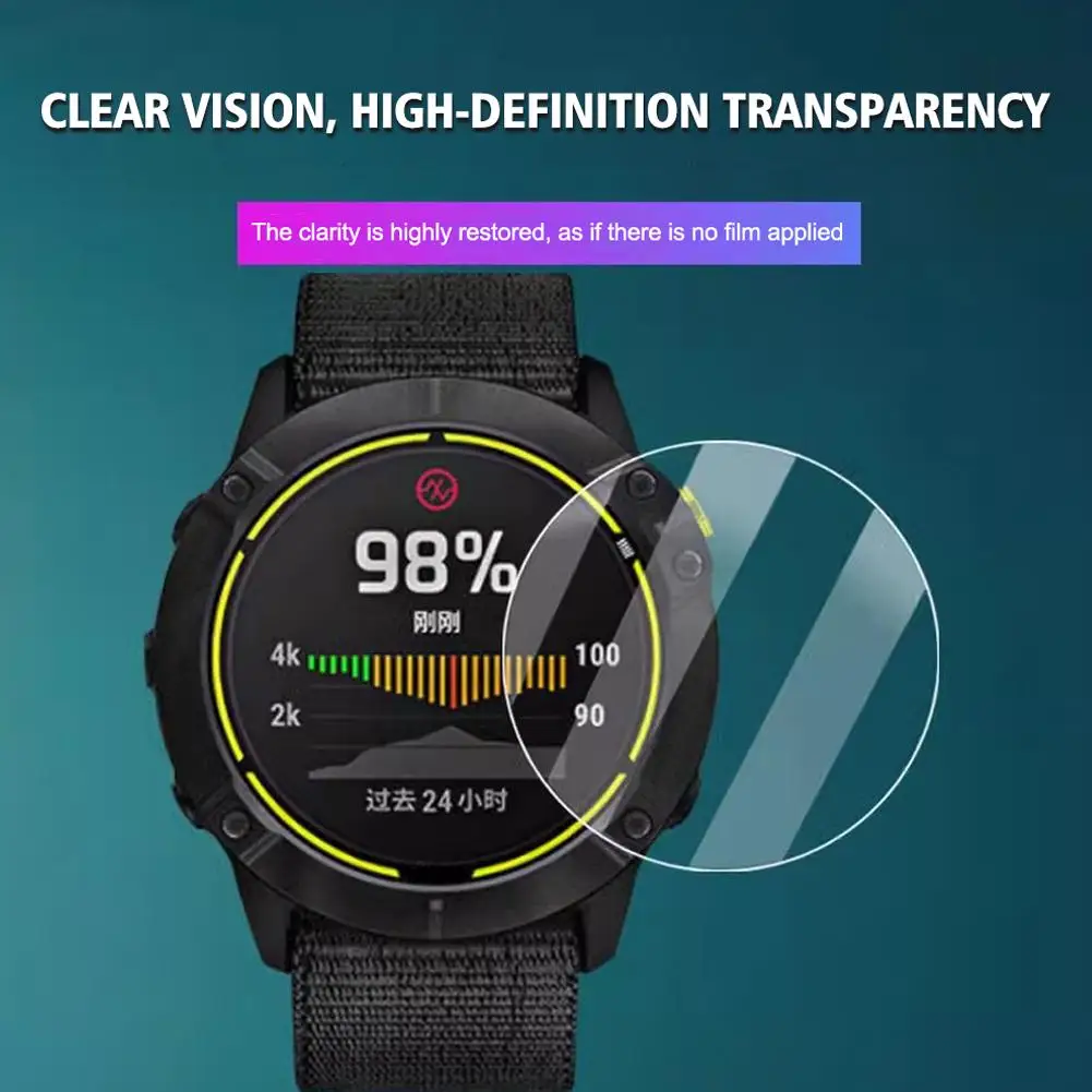 Film de protection intelligent pour montre, verre pour les yeux, Garmin ENDURO 3 Guatemala, P8J7