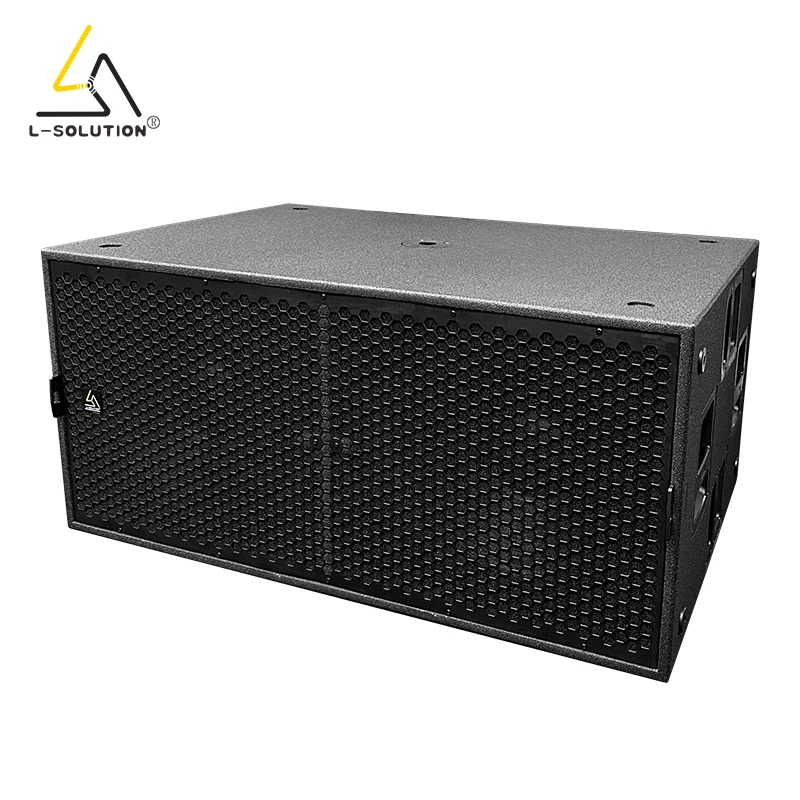 Lsolution Powerful Dual 18 Inch 4 Ohm 2600W Subwoofers Box Audio Sound Long Throw System Equipment Outdoor Stage Speaker