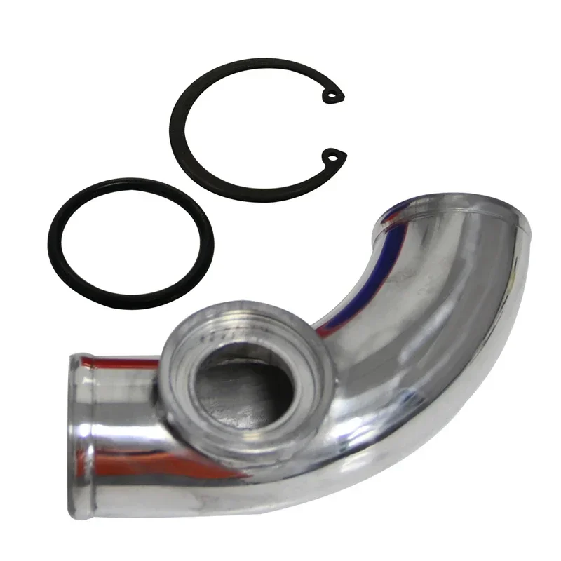 Adapter BOV Blow Off Valve Tube Pipe 90 Degree 2.5