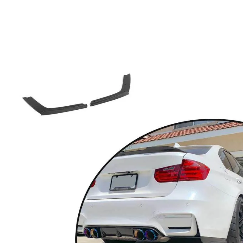 For 2013-2019 BMW F80 M3 F82 M4 Carbon Fiber Rear Bumper Separator Car Accessories