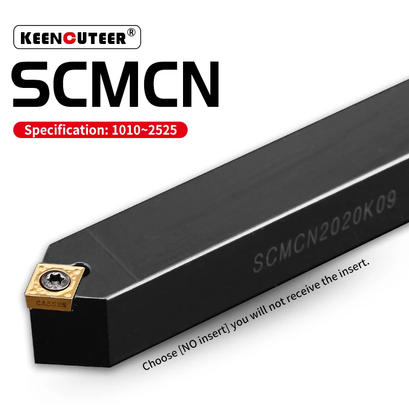 SCMCN1010 1212 1414 1616 2020 2520 Utensile per tornitura esterna Supporto per barra per tornio CNC Barra falciante per tornitura di metalli ad alta precisione