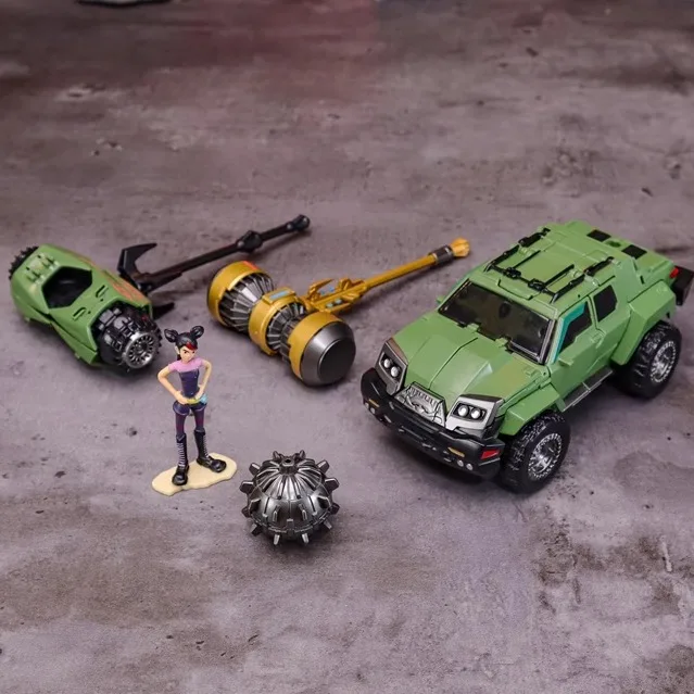 Op voorraad Transformatie Speelgoed Apc Apache Leader'S Primaire Kleur Giant Hammer Partitie Action Figure Model Collectie Kindercadeau