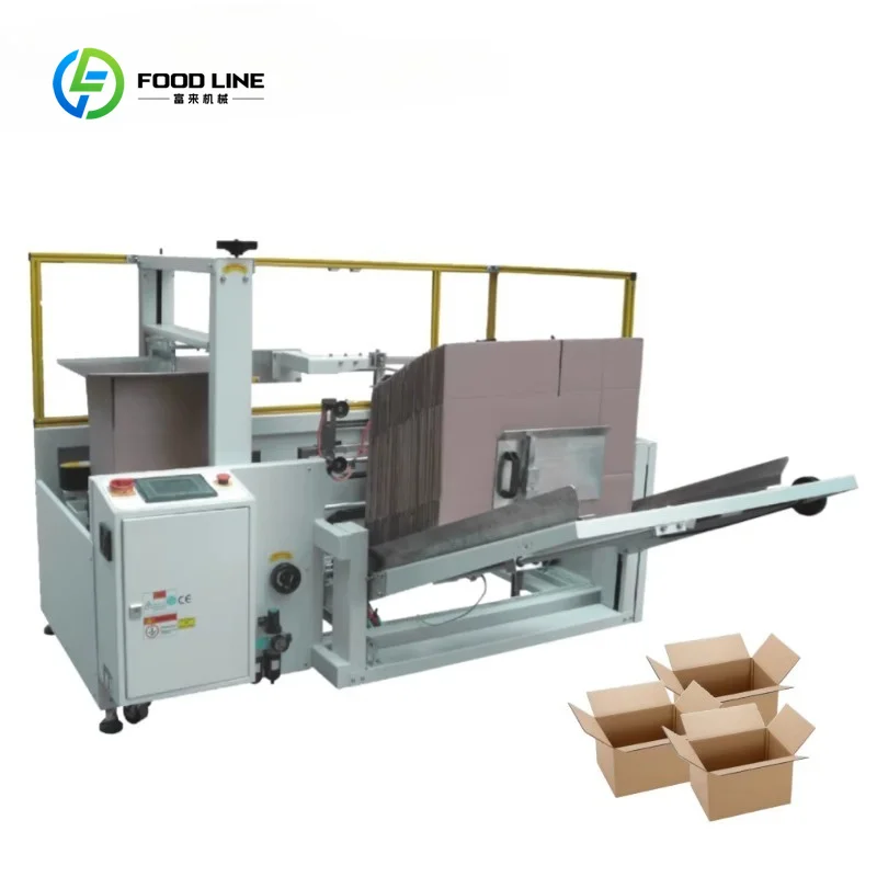 Customized Multifunctional Box Carton Opening Machine for Carton Packaging Production Line