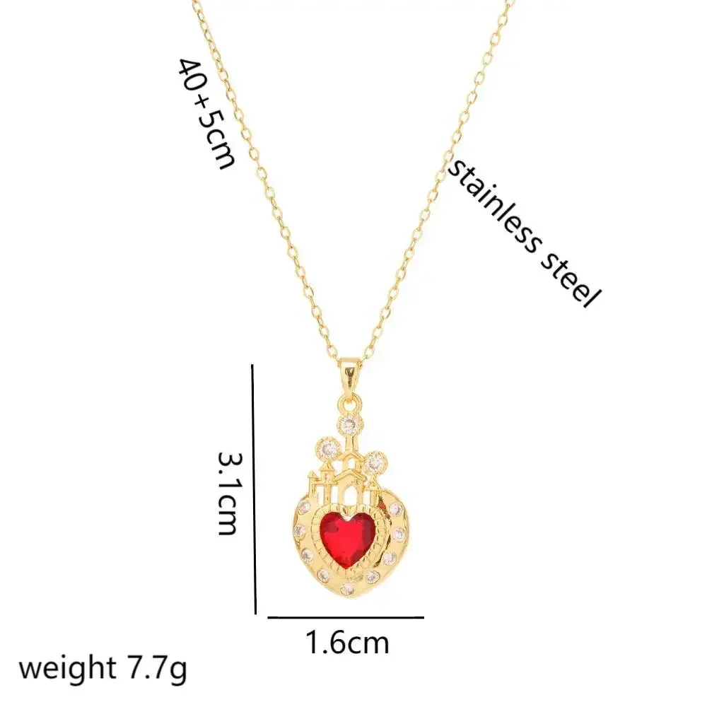 Новейшее красочное колье с замком в форме сердца специально разработан для женщин и особенности в новом стиле.