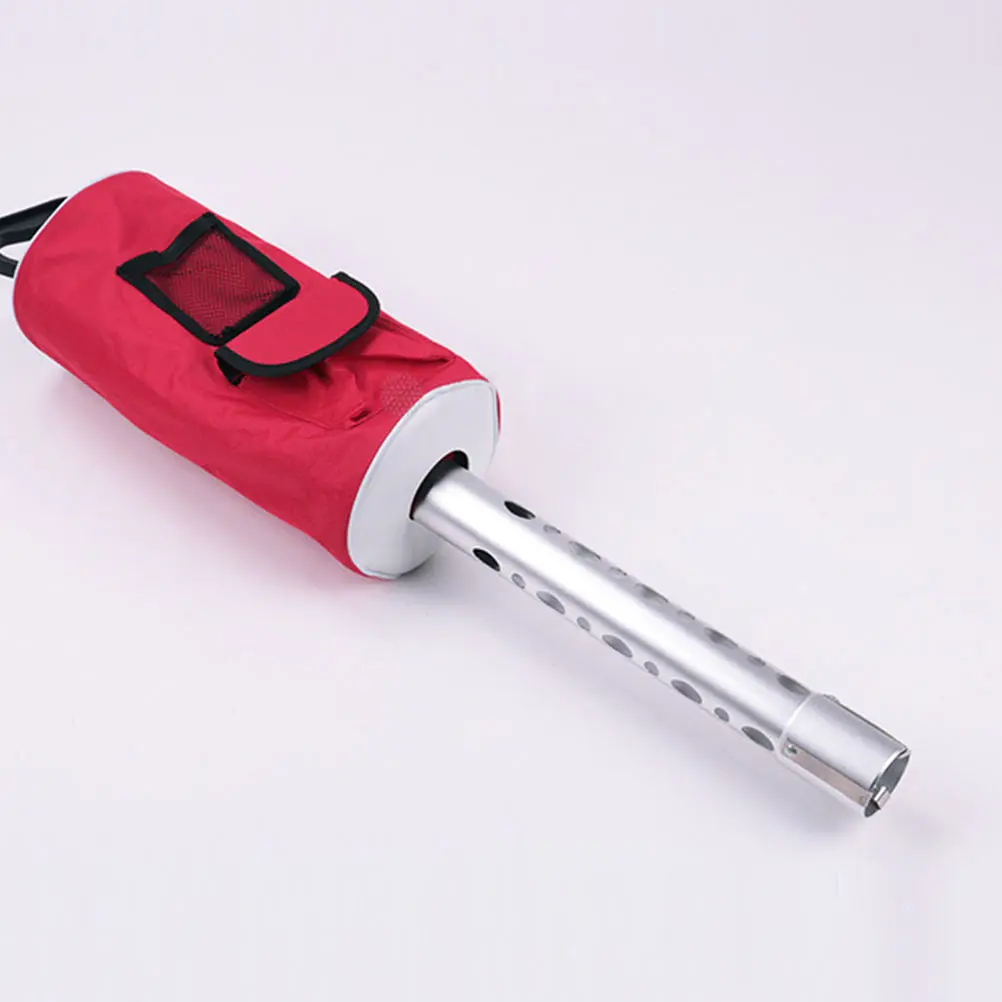 

Golf Ball Picker Pick-up Bag Balls Collector with Pocket Accessories Practical Retriever Tube