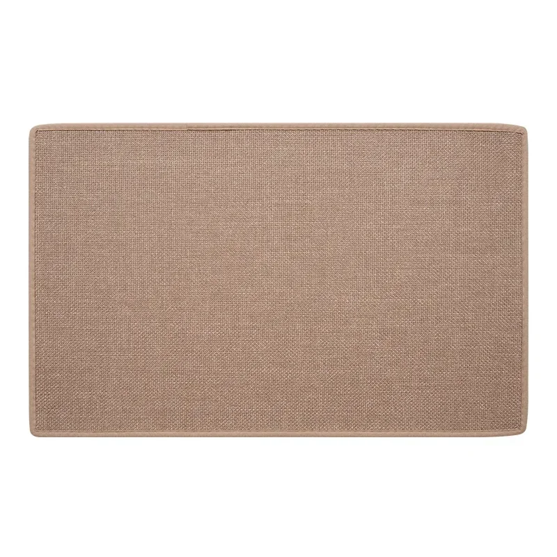 Bathroom Mat Non-Slip Bathtub Rugs Thick Memory Absorbent Linen Jute MatSoft Home Shaggy Floor Carpet For Living Rooms Hallways