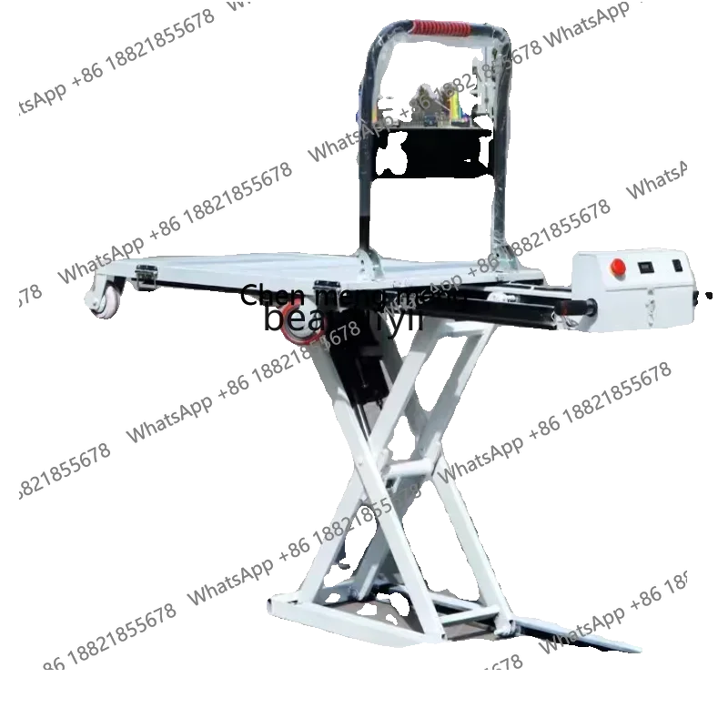 cc182R Electric Flatbed Trolley Portable Carrying Mobile Small Hydraulic Lifting Flatbed Truck