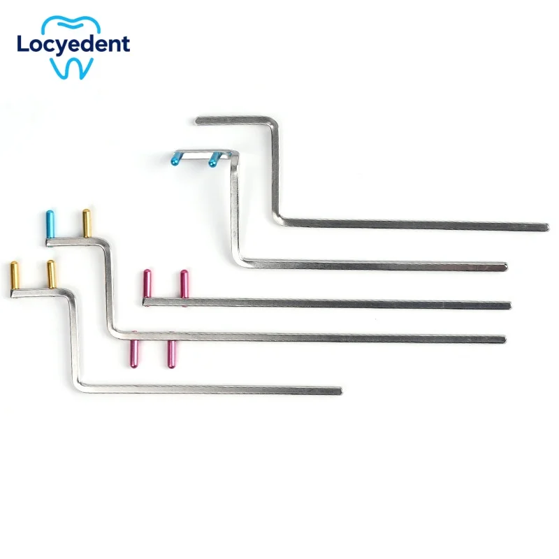 10Pcs Dental X Ray Positioner Aiming Arm Parallel Radiography Connecting Rod Steel Dental Clinic Photography Dentistry Supplies