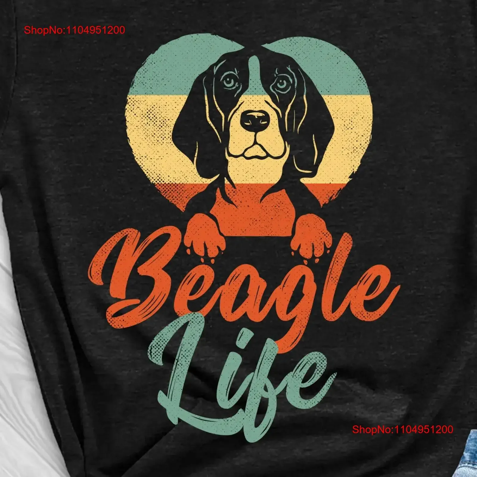 

Beagle Life Dog T Shirt for Mom Dad Great Owners and Lovers Retro vintage Washed Casual Stylish Breathable graphic streetwear